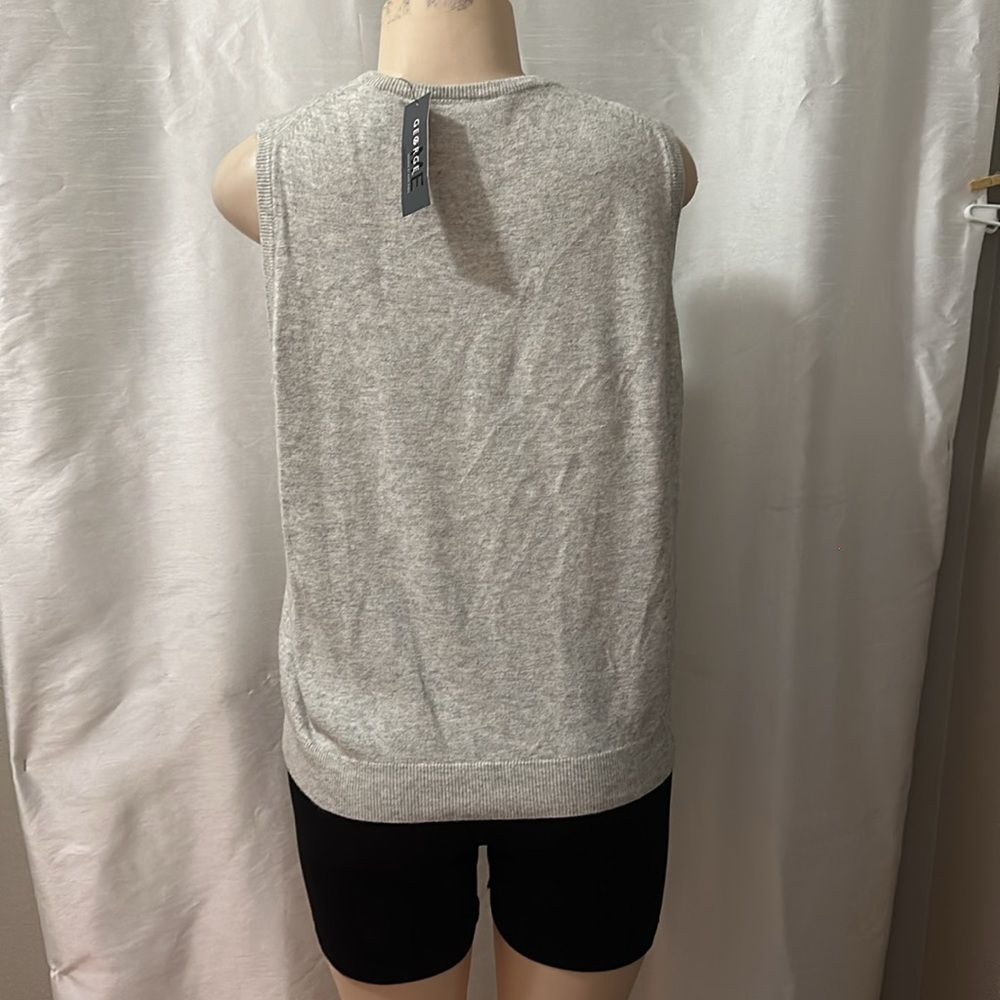 Gegrge 16W Gray Sweater & Vest - Picture 3 of 6